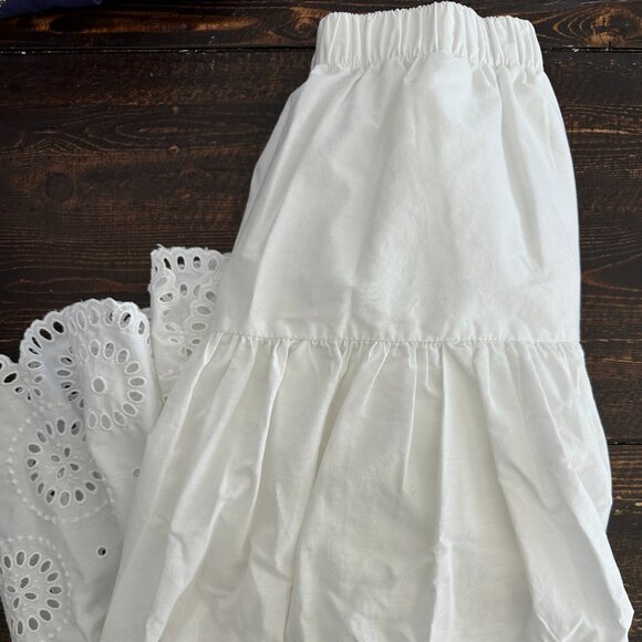 Abercrombie & Fitch Eyelet Midi Skirt - Picture 1 of 6